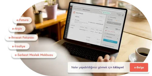 e-Fatura, e-Arşiv, e-SMM gibi e-Belge işlemlerinizi Paraşüt ile kolaylıkla yapabilirsiniz
